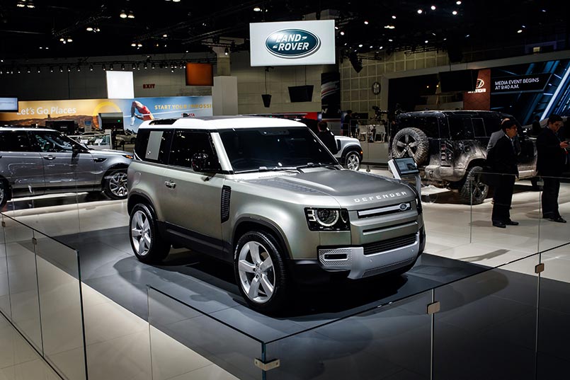 Tata motors land on sale rover