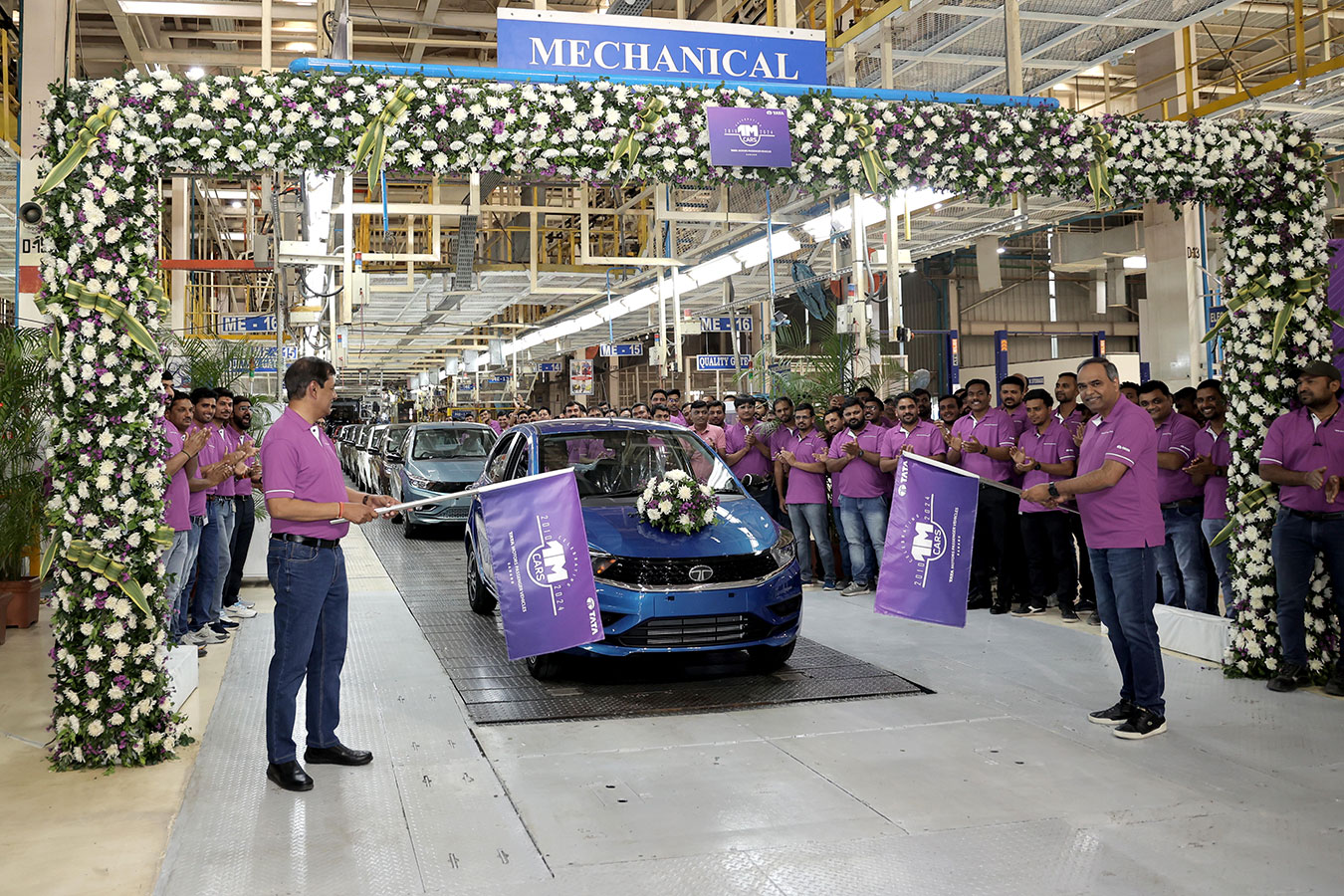 Tata Motors plant in Sanand rolls out its 1 millionth car