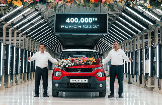Tata Punch becomes the fastest to cross 4 Lakh sales milestone among SUVs